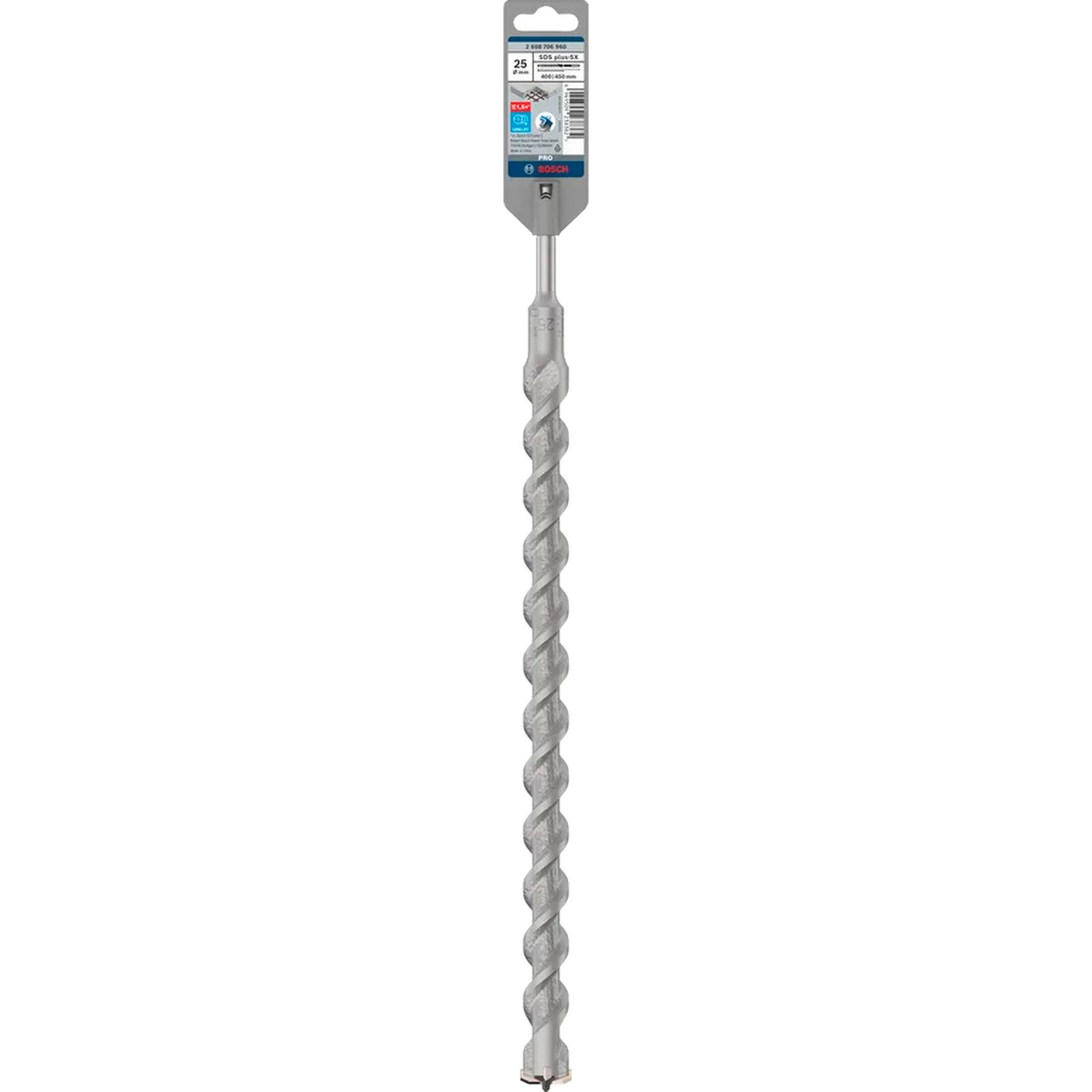 BOSCH PRO SDS plus-5X Hammer Drill Bit, 25 x 400 x 450 mm 2608706960