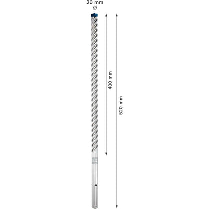 BOSCH EXPERT SDS max-8X Hammer Drill Bit 20 x 400 x 520 mm 2608900229
