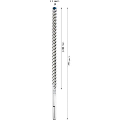 BOSCH EXPERT SDS max-8X Hammer Drill Bit 22 x 400 x 520 mm 2608900234