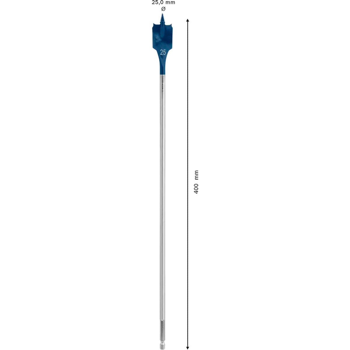 BOSCH EXPERT Self Cut Speed Spade Drill Bit 25 x 400 mm 2608900350