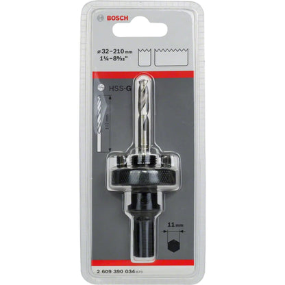 BOSCH Hexagon socket adapter for 32 - 210 mm hole saws 2609390034