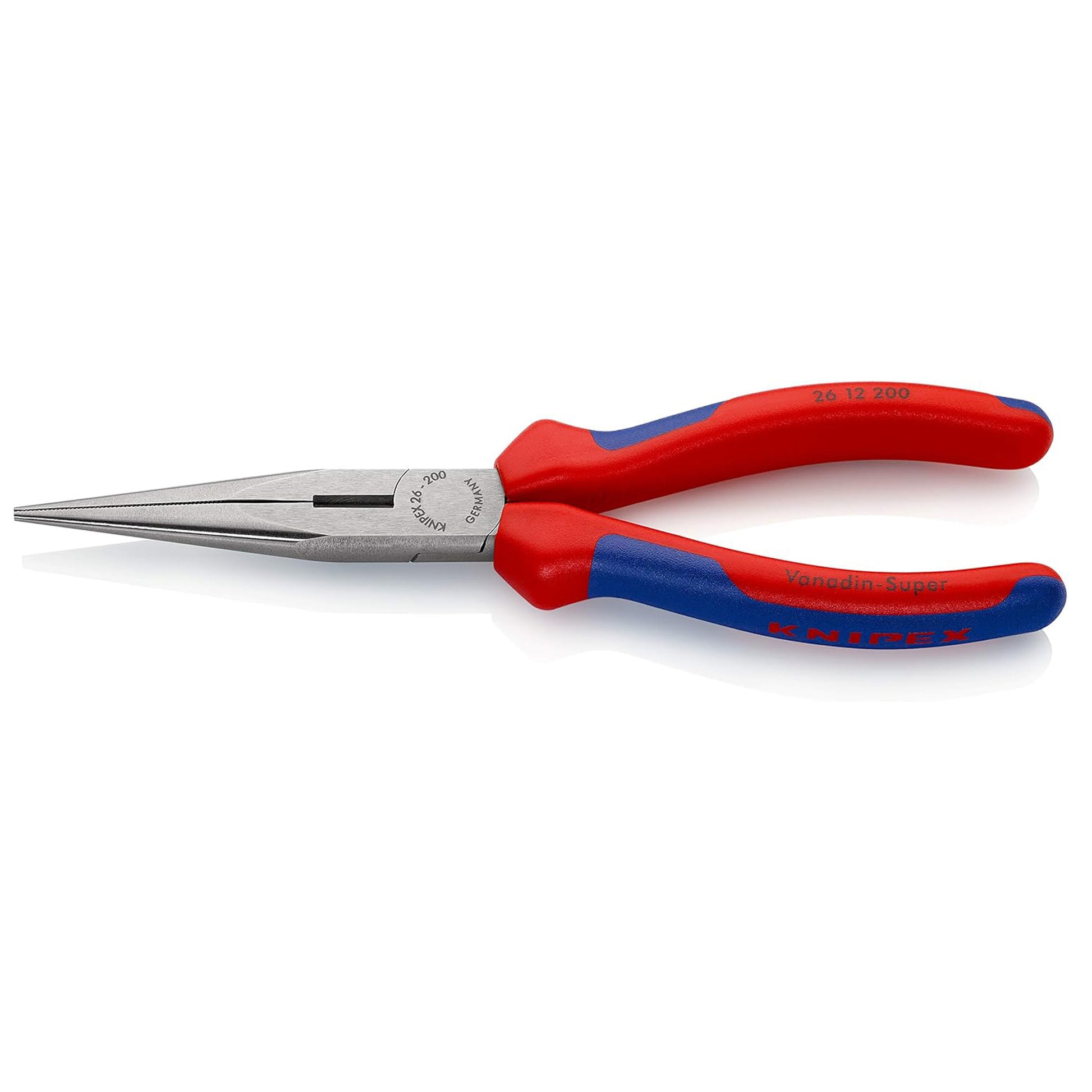 KNIPEX 26 12 200 Snipe Nose Side Cutting Pliers (Stork Beak Pliers)