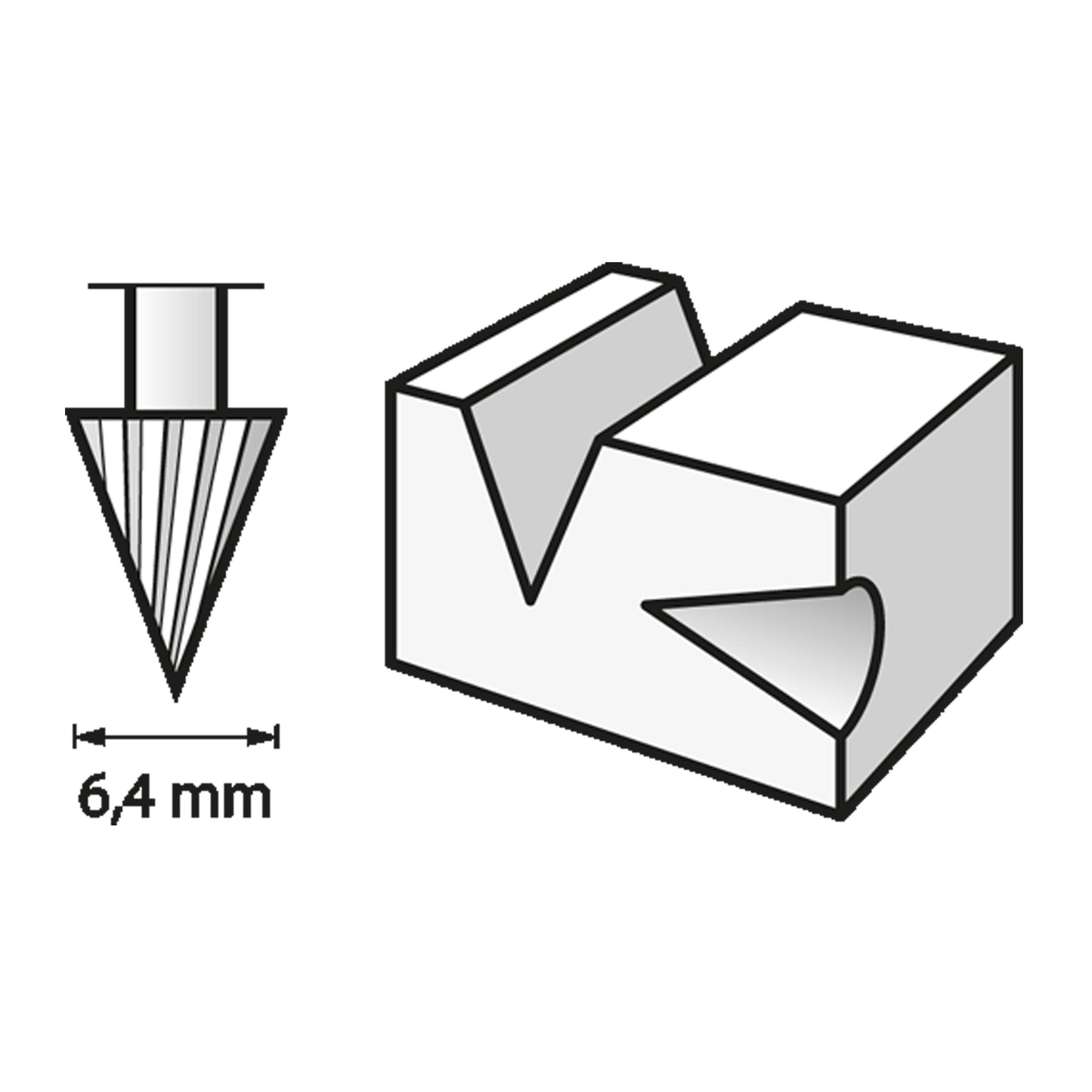 DREMEL High Speed Cutter 6,4 mm (125) 26150125JA