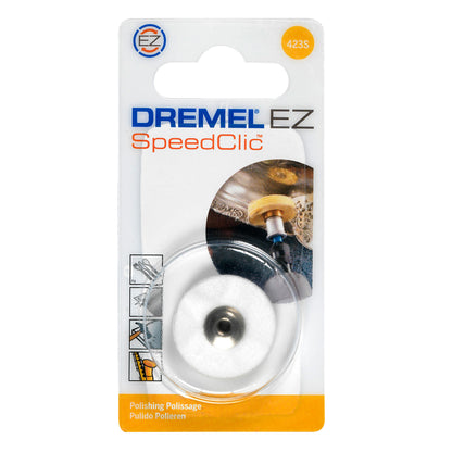 DREMEL EZ SpeedClic Polishing Cloth Wheel (423S) 2615S423JA