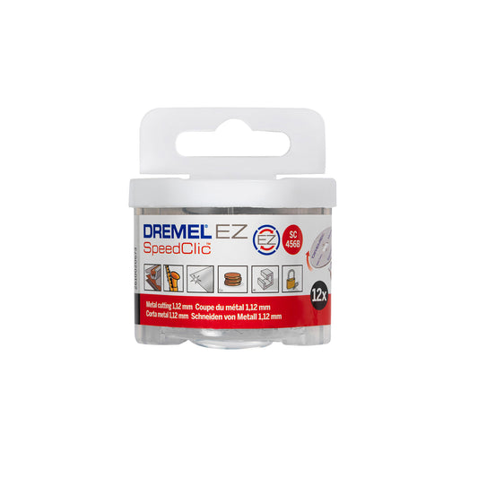 DREMEL SC456B EZ SpeedClic Metal Cutting Wheels 12-Pack 2615S456JD