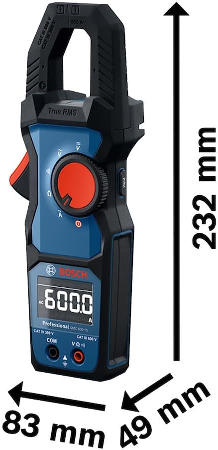 BOSCH GMC 600-15 Professional Clamp meter 0601077600