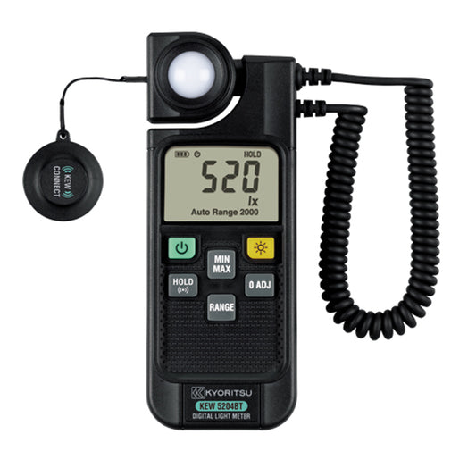 KYORITSU LIGHT METER KEW 5204BT