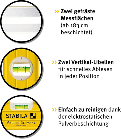 STABILA Type 96-2 M Spirit level 61 cm 15853