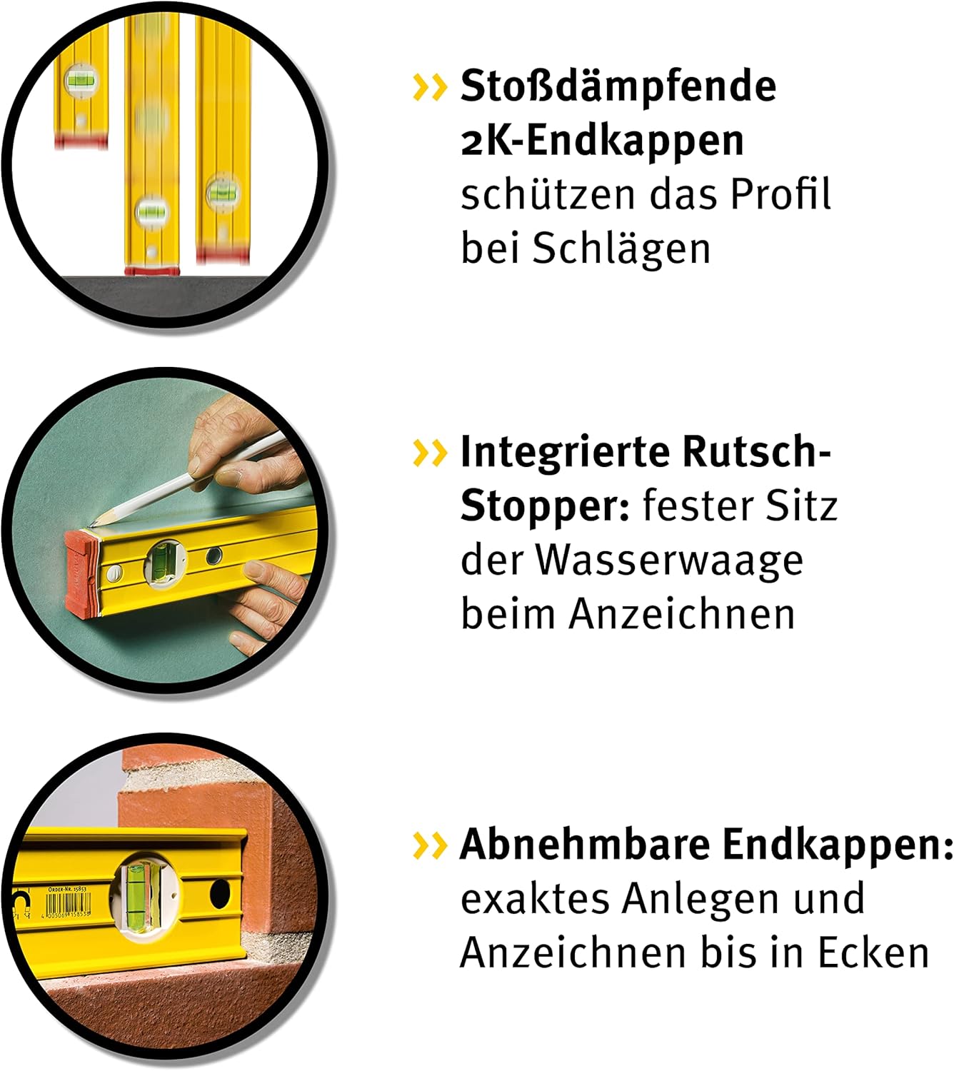 STABILA Type 96-2 M Spirit level 61 cm 15853