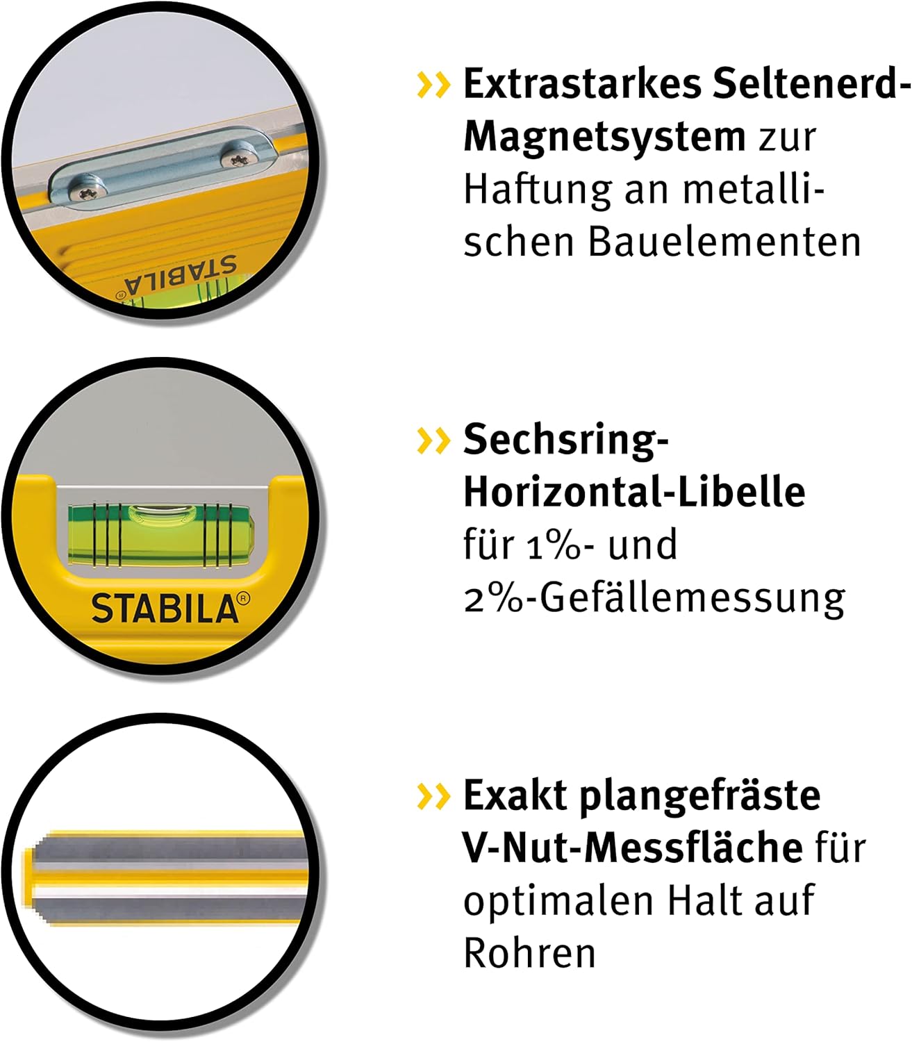 STABILA Type 81 SV REM torpedo Spirit level 25 cm 16672