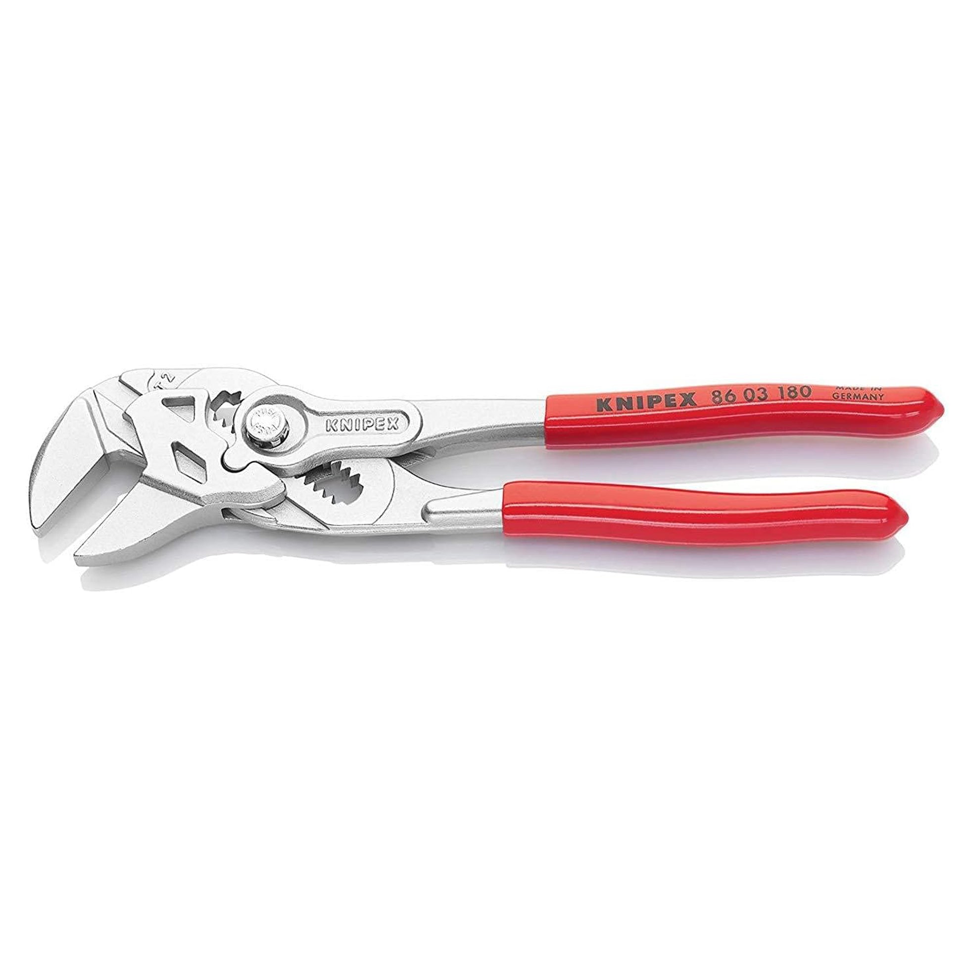 KNIPEX 86 03 180 Pliers Wrench (Pliers and a wrench in a single tool)