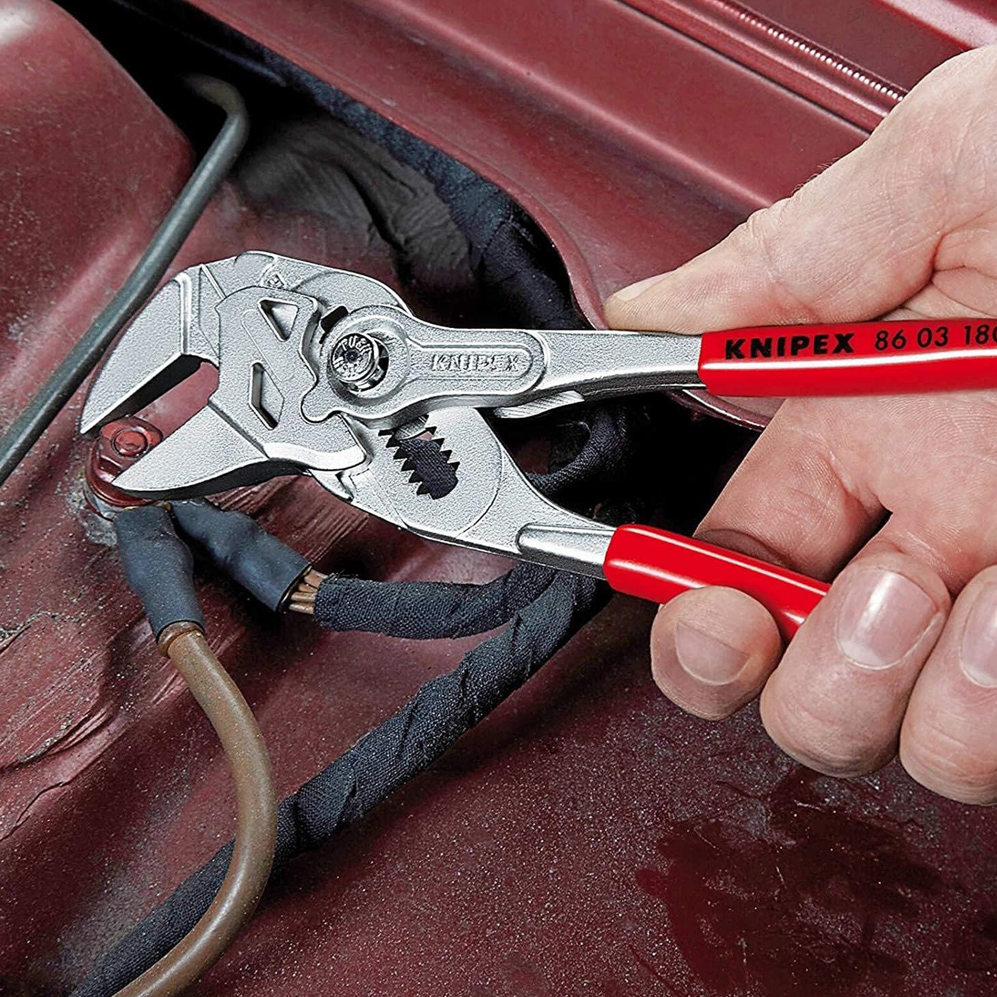 KNIPEX 86 03 180 Pliers Wrench (Pliers and a wrench in a single tool)