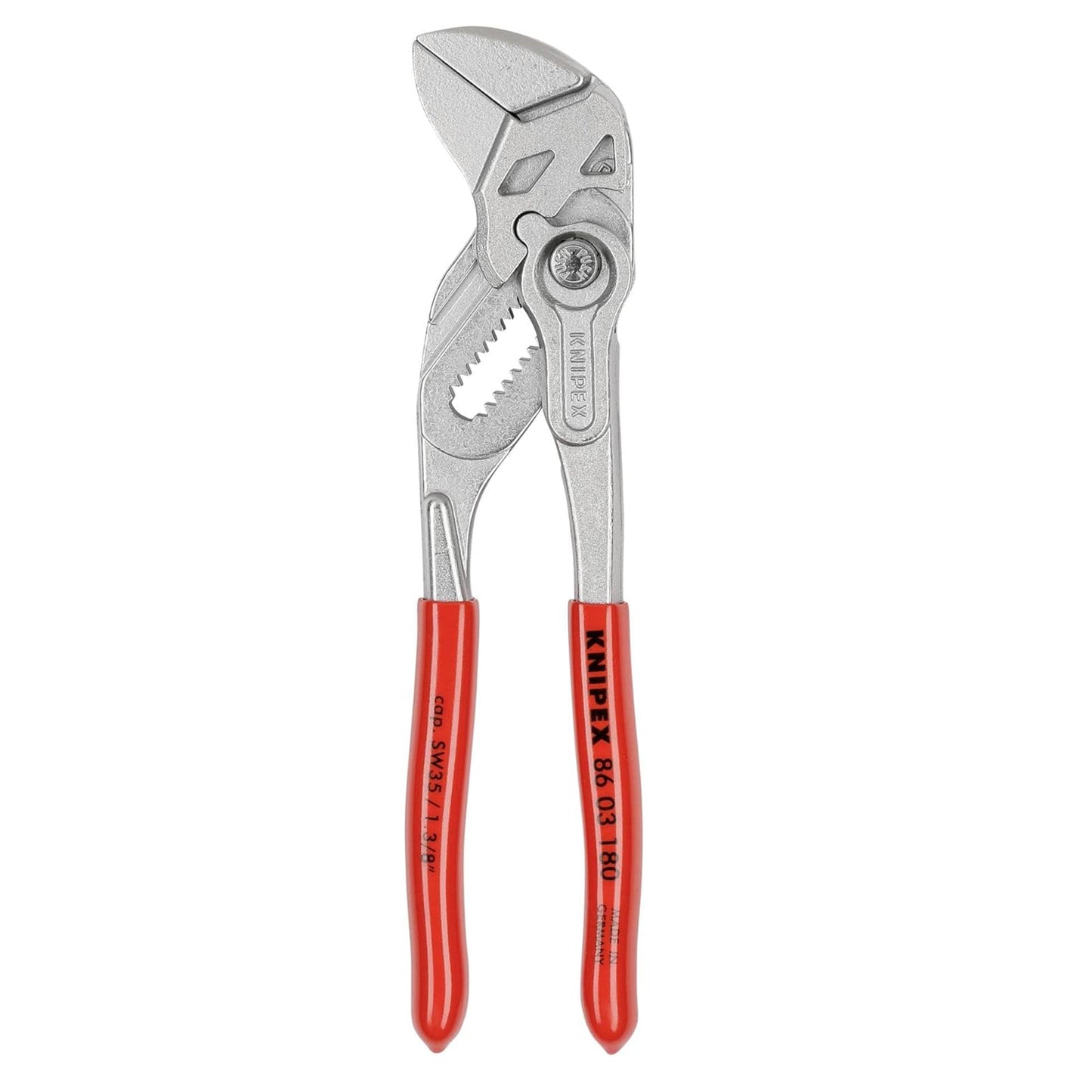 KNIPEX 86 03 180 Pliers Wrench (Pliers and a wrench in a single tool)