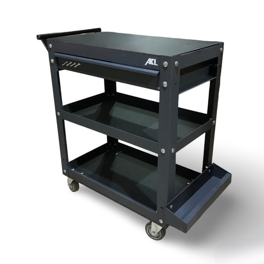 AKL T1-1 Metalic 3 shelfs trolley with 1 drawer