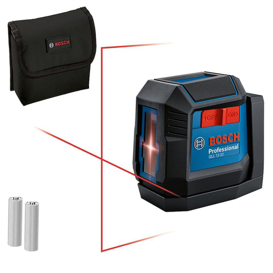 BOSCH GLL 12-22 Professional line laser 12m rang red laser