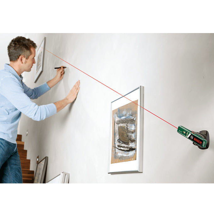 BOSCH PLL 1 P Spirit level 0603663300 | ميزان مياه مدمج مع خط ليزر و نقطة ليزر