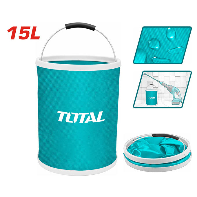 TOTAL TGTFB15 Folding bucket 15Lit | جردل سطل قابل للطي 15 لتر