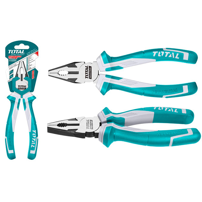 TOTAL THT210806 COMBINATION PLIER 8" | زرادية خدمه شاقه 8 بوصه