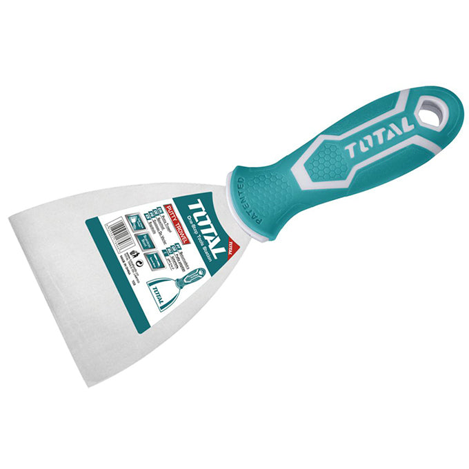 TOTAL THT831006 4" ESPATULA Putty Trowel | سكينة معجون 4 بوصه خدمه شاقه يدكاوتش