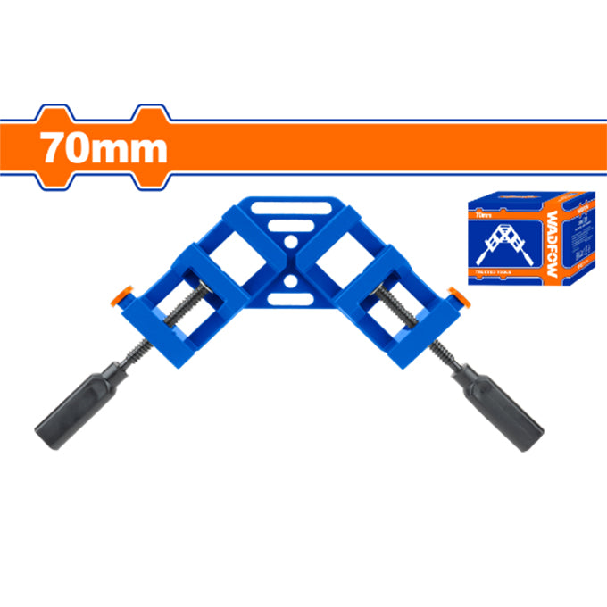 WADFOW WACC2528 Corner Clamp | منجلة مزدوجه سريعه لتجميع زوايا 90 درجه 70 مم