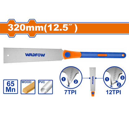 WADFOW WHWD112 Double edge pull saw 320mm | منشار الشكل الياباني 320 مم