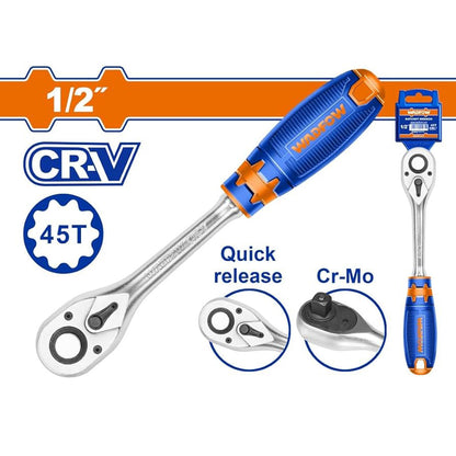 WADFOW WRW1212 Ratchet Wrench | مفتاح سيستيم نصف بوصه