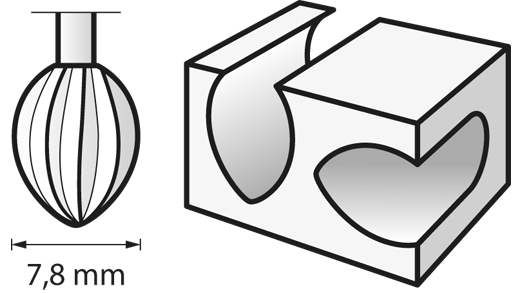 DREMEL High Speed Cutter 7,8 mm (144) 26150144JA