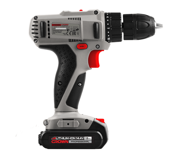 CROWN CT21055L-1.5 BMC Cordless drill 14.4V/1.5Ah/30Nm | شنيور 2 بطارية 14ز4 فولت كراون 