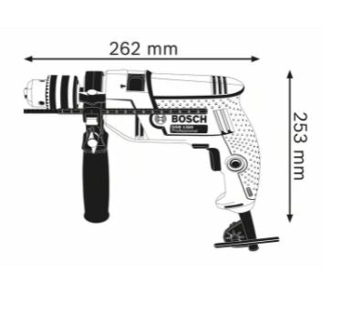 BOSCH GSB 1300 Professional impact drill 550W 13mm  | شنيور دقاق 550 وات 13 مم من بوش