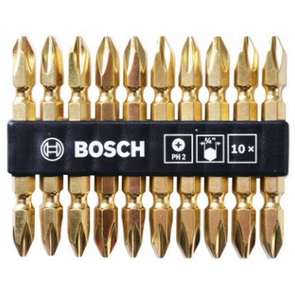 BOSCH 10 Pcs Double ended Screw driver bit set 2608521042