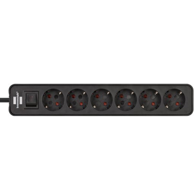 brennenstuhl Ecolor power strip 6-way 1.5m 1153260000 | مشترك كهربائي بلاستيك عالي الجوده 1.5 متر 6 مخرج