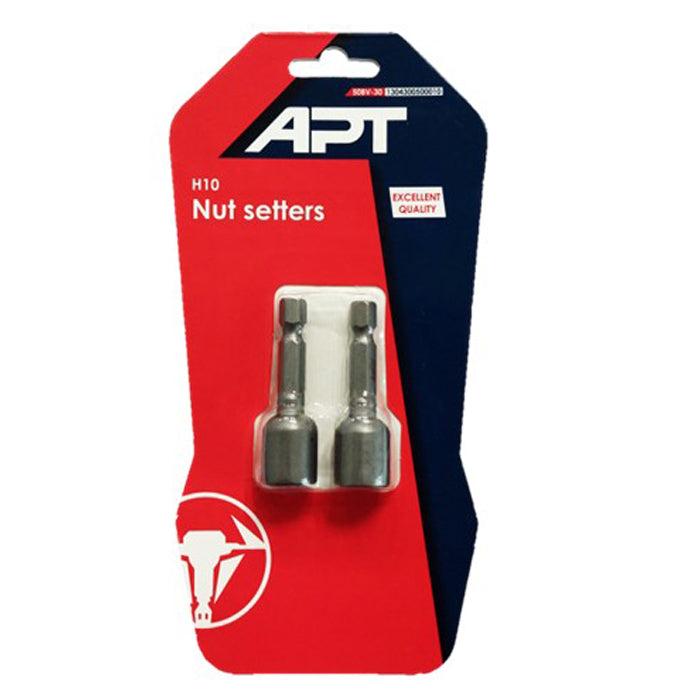 APT 1304300500010 H10 Nut setters 2PCs 10mm | طقم لقم 2 قطعه 10 مم