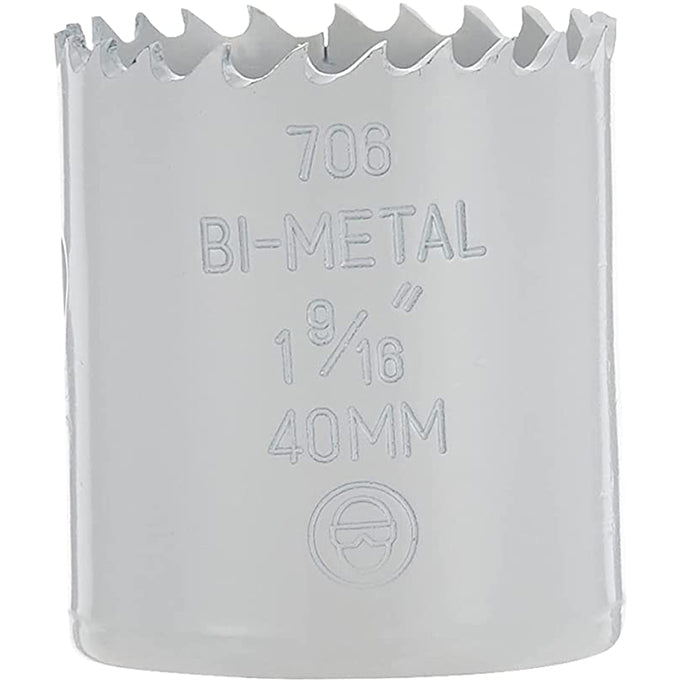 BOSCH 2608580413 HSS bi-metal holesaw for standard adapters | بنطة منشارية للحديد و الخشب و البلاستيك 40 مم