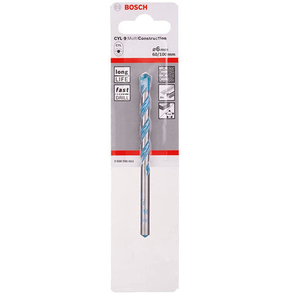 BOSCH 2608596053 Cyl-9 for Multi-Construction 6X100 mm | بنطه كعب سليندر متعددة الاستخدمات 6 مم