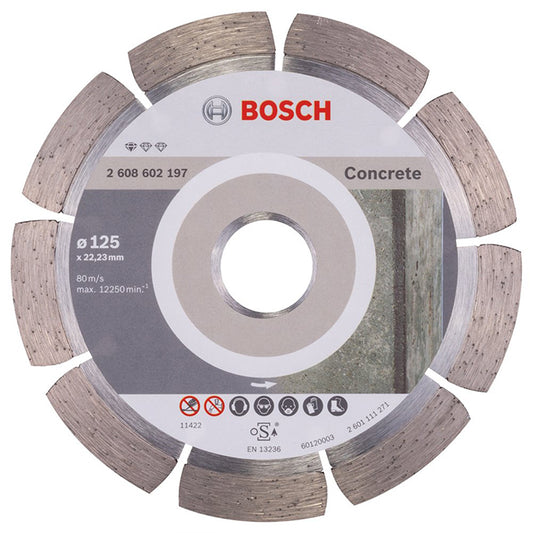 BOSCH 2608602197 Diamond Disc for Concrete 125X22,3