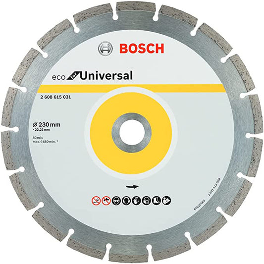 BOSCH 2608615031 Diamond Disc ECO for Universal 230mm | ديسك قطعية الماظ يونيفرسال 9 بوصة ايكو