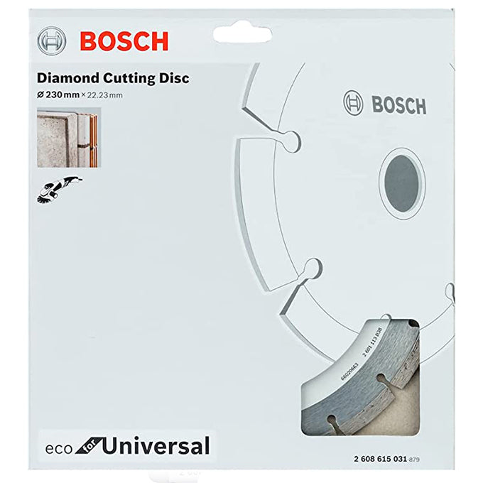 BOSCH 2608615031 Diamond Disc ECO for Universal 230mm | ديسك قطعية الماظ يونيفرسال 9 بوصة ايكو