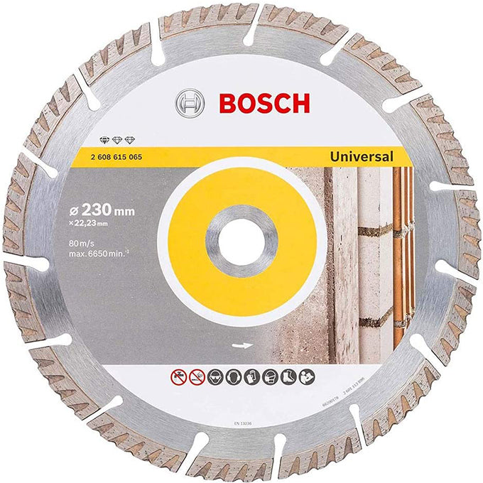 BOSCH 2608615065 Diamond Disc Standard for Universal 230mm | ديسك قطعية الماظ يونيفرسال 9 بوصة