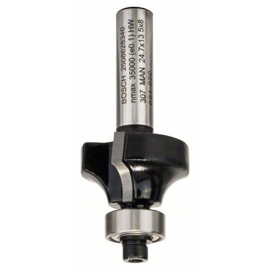 BOSCH 2608628340 Rounding over bit, 8 mm, 6x13.2x53 | بنطة راوتر لتدوير الحواف - كعب 8 مم