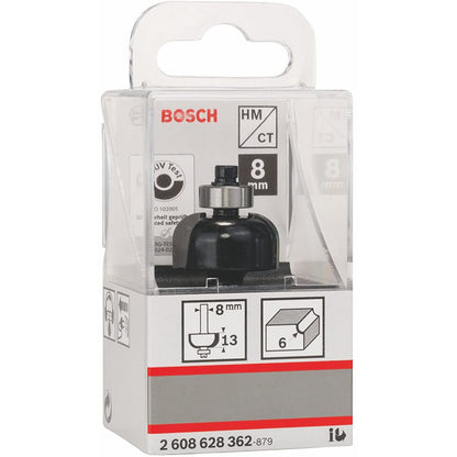 BOSCH 2608628362 Core box bit, 8mm, 6x24.7x13x53 | بنطة راوتر لتخديد التجاويف الدائريه - كعب 8 مم