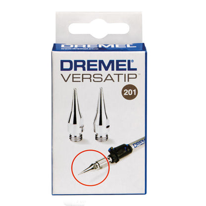 DREMEL 26150201JA-1 201 soldering tips for Versatip 2PCs | رأس لحام لكاوية اللحام فيرساتيب 2 قطعه