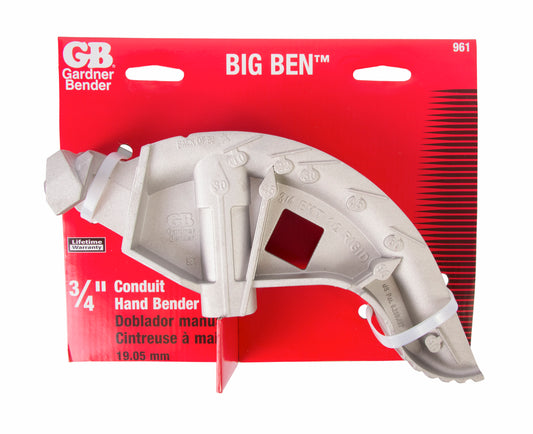 Big Ben Hand Bender Head, 3/4" EMT, Aluminum