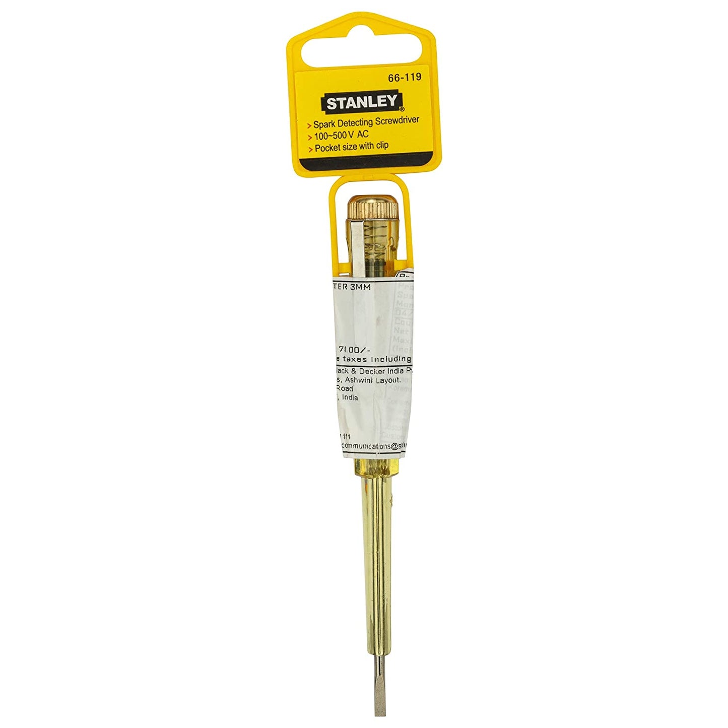 STANLEY 66-119 127mm/5.5'' Spark Detecting 2-in-1