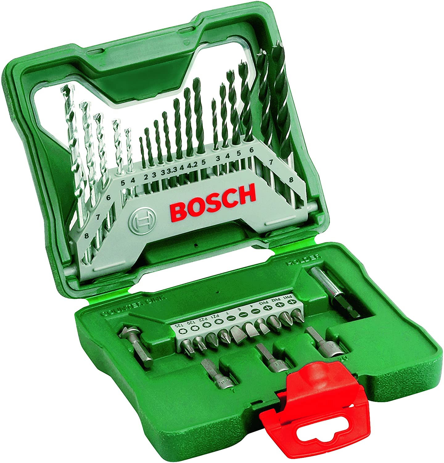 BOSCH X-Line drill and screwdriver bit set 33 Pcs  | طقم بنط و لقم 33 قطعه