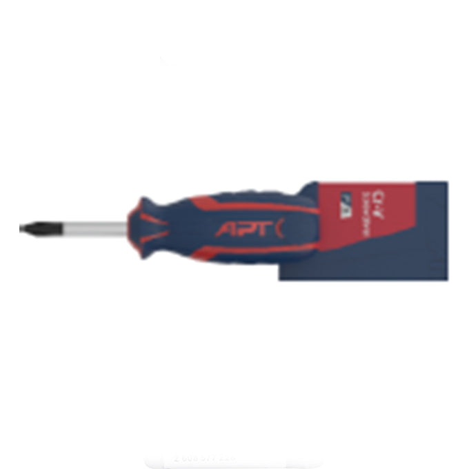 APT AH142274 PH2X38 screwdriver | PH2x38 مفك صليبة عجوز يد كاوتش 2 لون