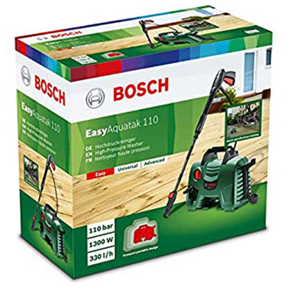 BOSCH Easy Aquatak 110 06008A7F00 | ماكينة غسيل بوش ضغط عالي 110 بار  1300 وات