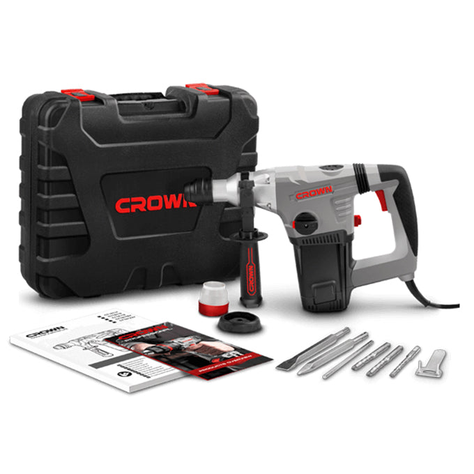 CROWN CT18116 BMC Rotary hammer 1050 Watt | هيلتي 1050 وات كراون