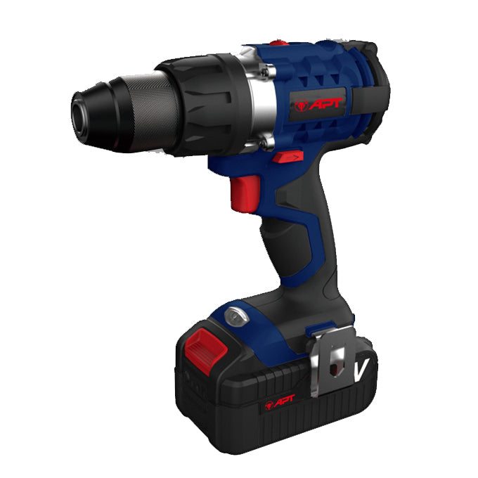 APT DW0100132 Cordless drill 20V/2A/40Nm | شنيور 2 بطارية 13 مم 20 فولت 2 أمبير 40 نيوتن