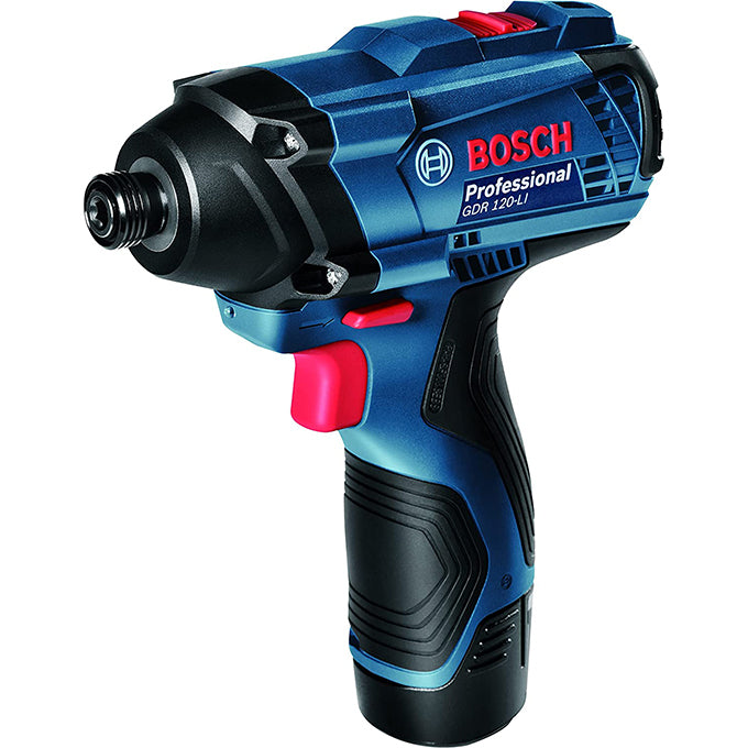 BOSCH Cordless Impact Driver/Wrench GDR 120-LI Professional 06019F0001 | مفتاح الربط/ الفك المطرقي بطارية 12 فولت - 2 امبير