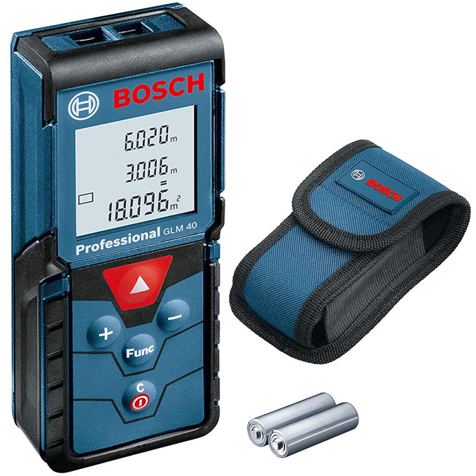 BOSCH GLM 40 Professional laser measure 40m 0601072900 | متر ليزر احترافي مدي 40 متر من بوش